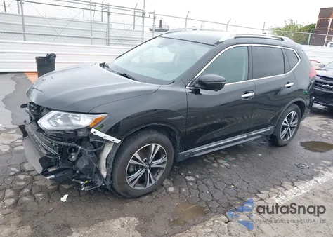 2018 Nissan Rogue Sl из США, поврежденный, VIN 5N1AT2MTXJC736774